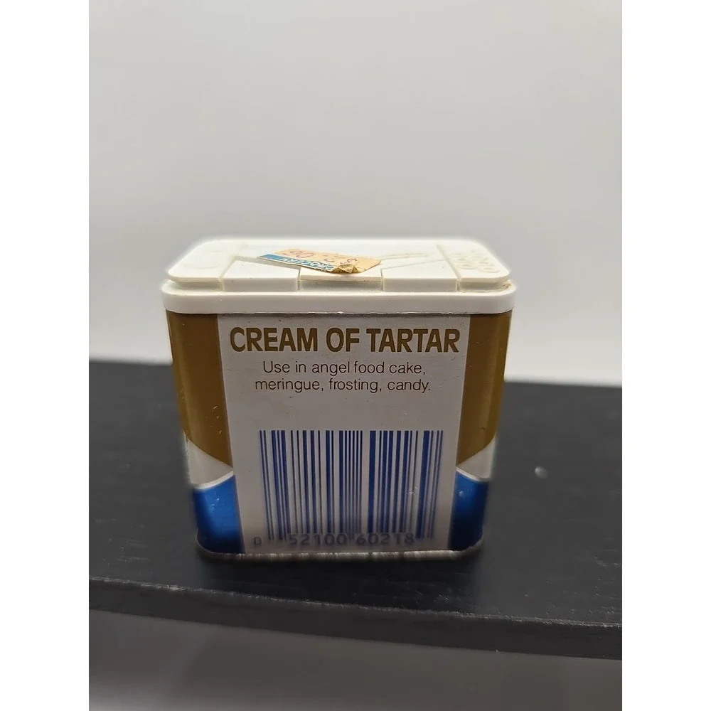 Crescent Cream‎ of Tartar Spice Tin  Seattle Vintage